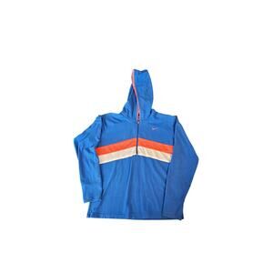 Nike Dri Fit 3/4 sleeve Hooded Pullover Activewear Top Running